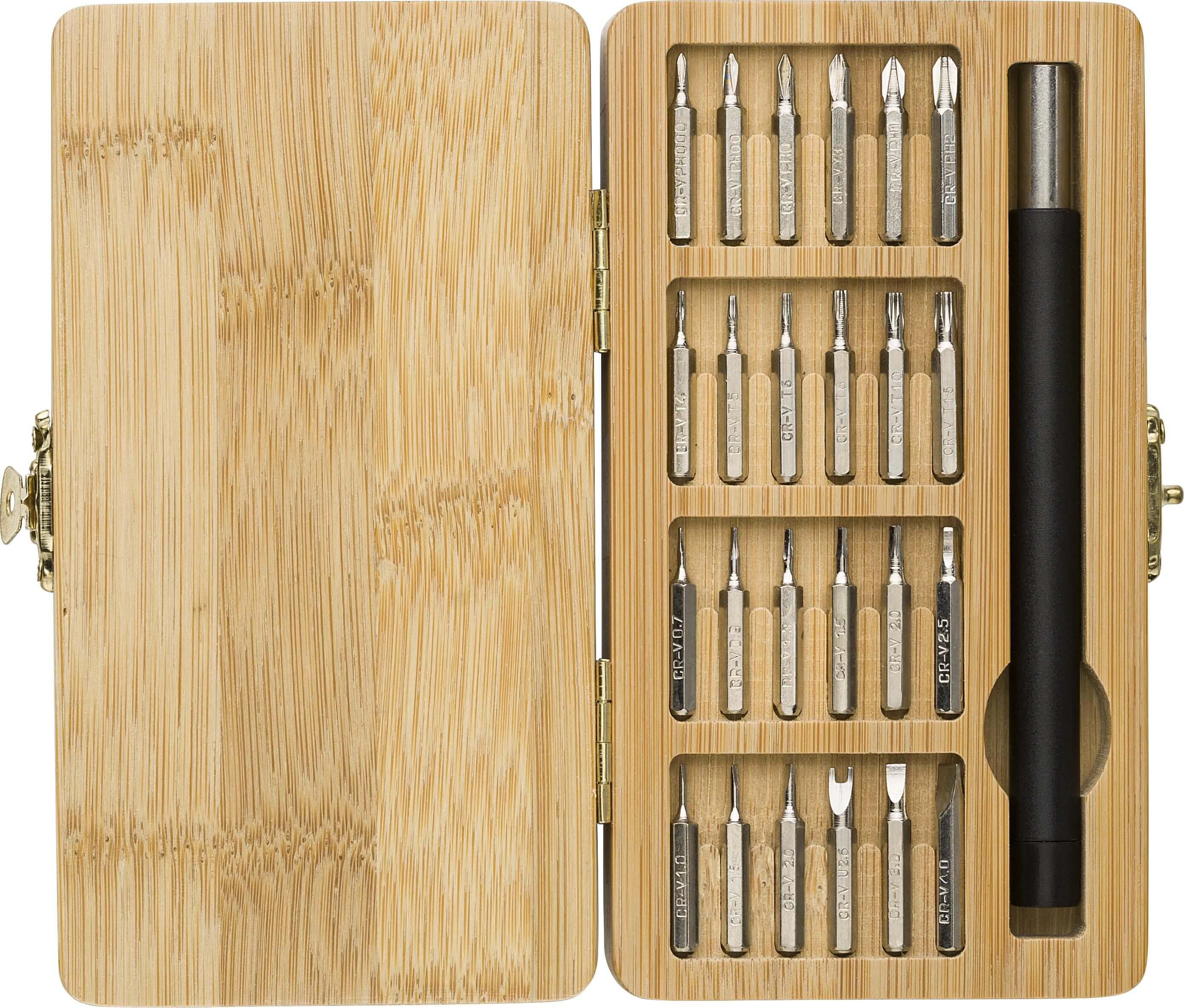 Conjunto de ferramentas em bambu Willow