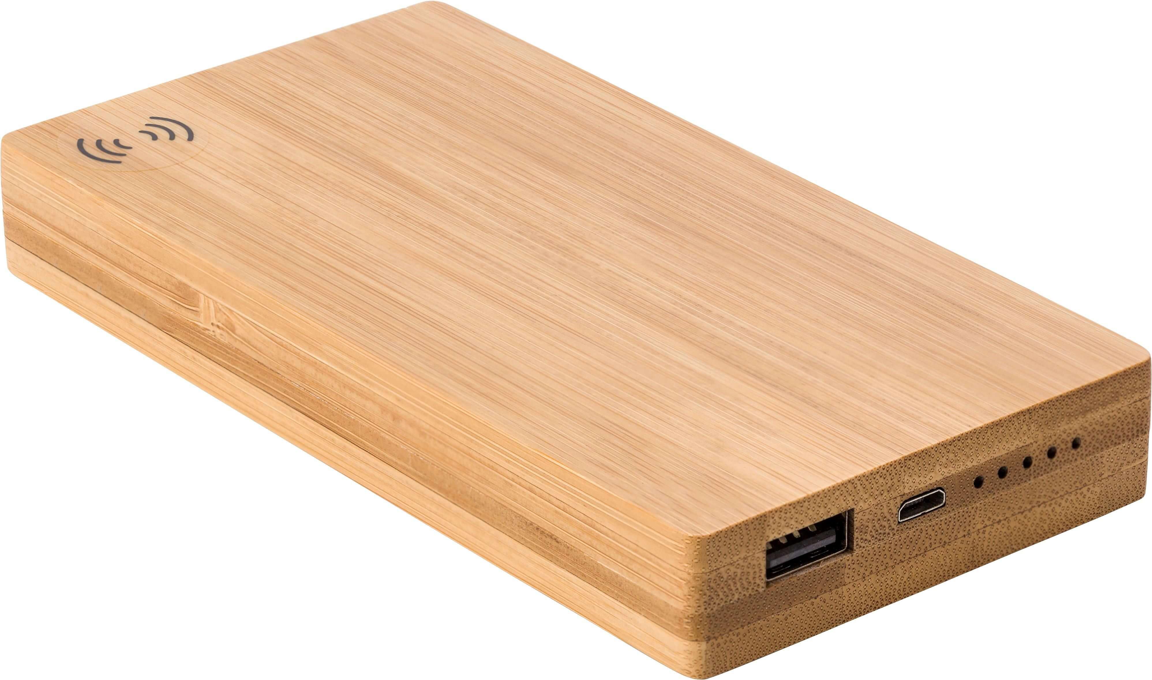 Power bank de bambu Walter - Image 2