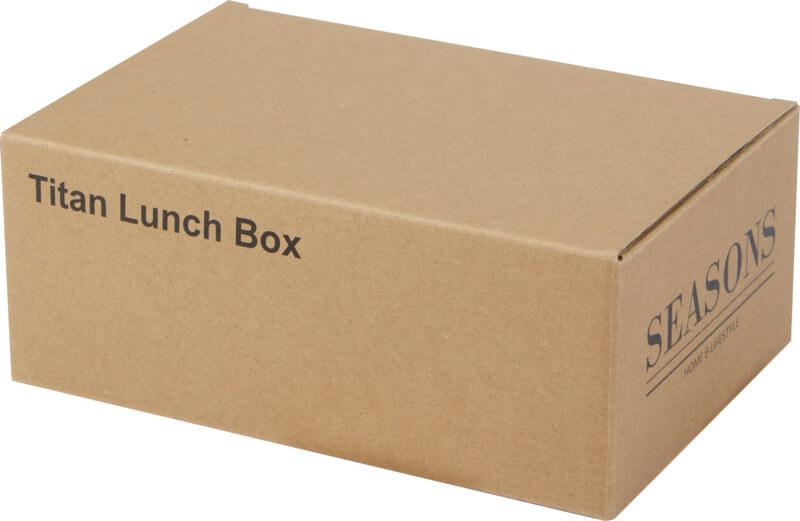 Lancheira em aço inoxidável reciclado "Titan" - Image 2