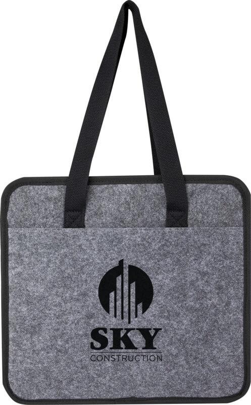 Organizador para carro dobrável de feltro reciclado GRS "Felta"