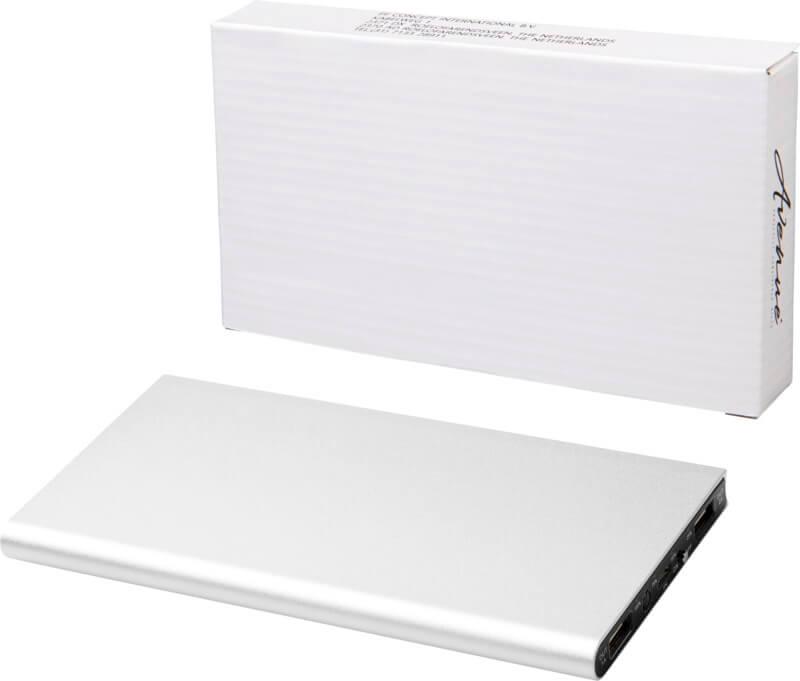 Power bank em alumínio de 8000 mAh "Plate" - Image 14