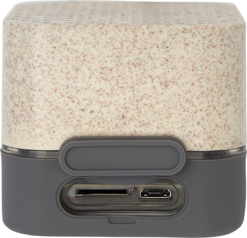 Coluna Bluetooth® em palha de trigo "Aira" - Image 4