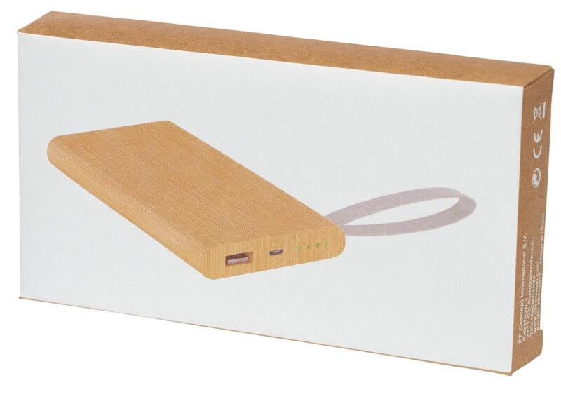 Powerbank de 5000 mAh em bambu "Tulda" - Image 2