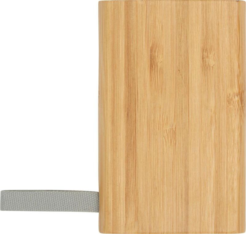 Powerbank de 5000 mAh em bambu "Tulda" - Image 3