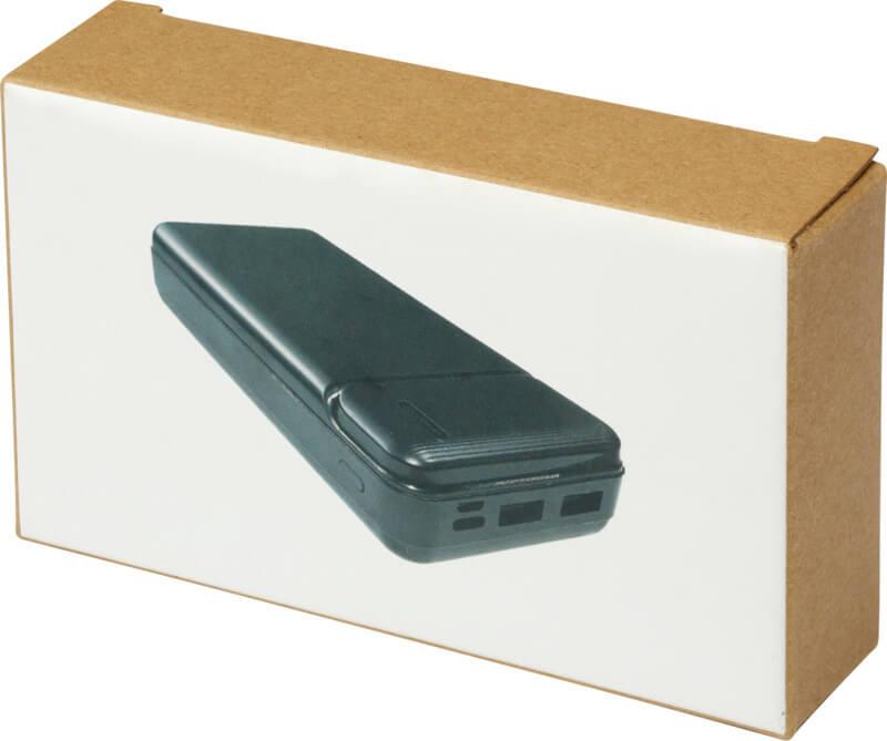 Powerbank de plástico reciclado de 20.000 mAh "Loop" - Image 2