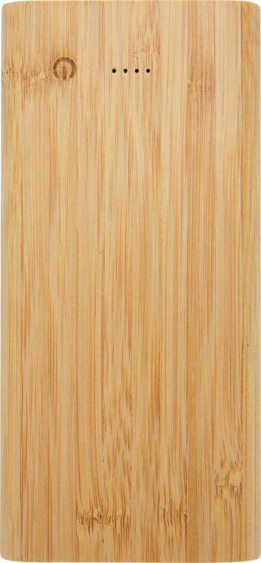 Powerbank de 10,000 mAh em bambu "Tulda" - Image 3