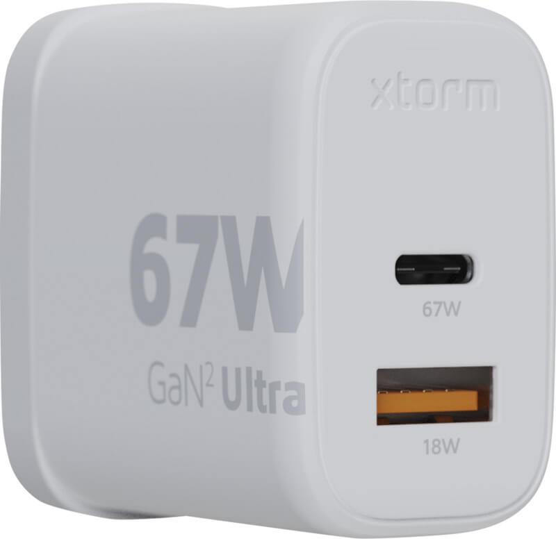 Carregador de parede de 67 W - tomada do Reino Unido "Xtorm XEC067G GaN² Ultra" - Image 5