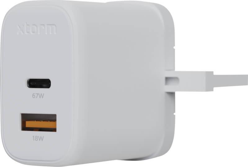 Carregador de parede de 67 W - tomada do Reino Unido "Xtorm XEC067G GaN² Ultra" - Image 7