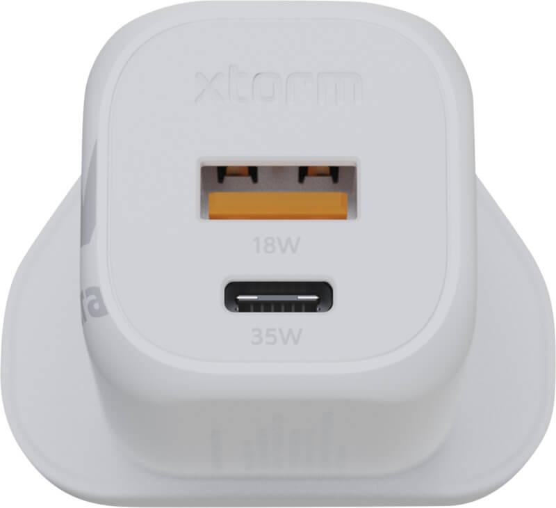 Carregador de parede de 35 W - tomada do Reino Unido "Xtorm XEC035 GaN² Ultra" - Image 3