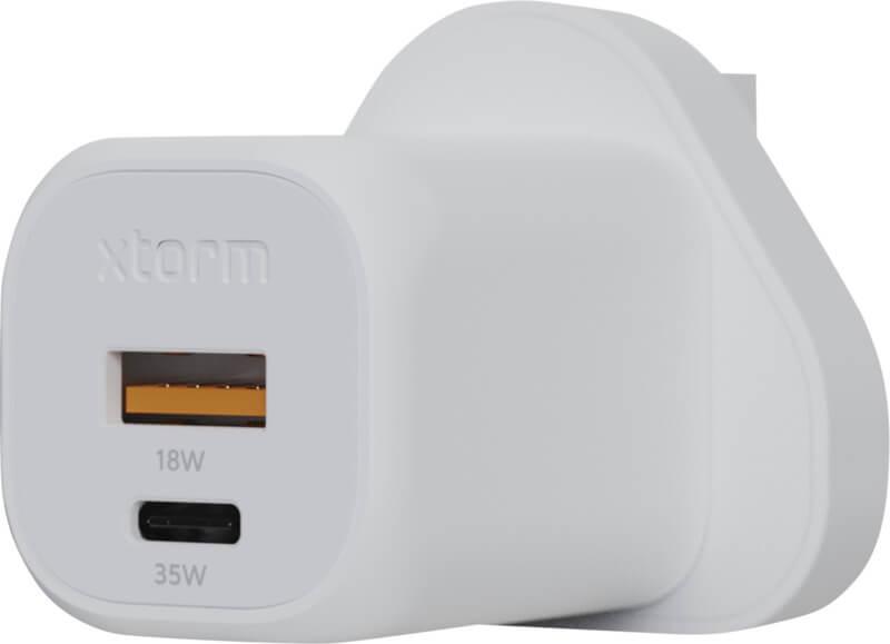 Carregador de parede de 35 W - tomada do Reino Unido "Xtorm XEC035 GaN² Ultra" - Image 4
