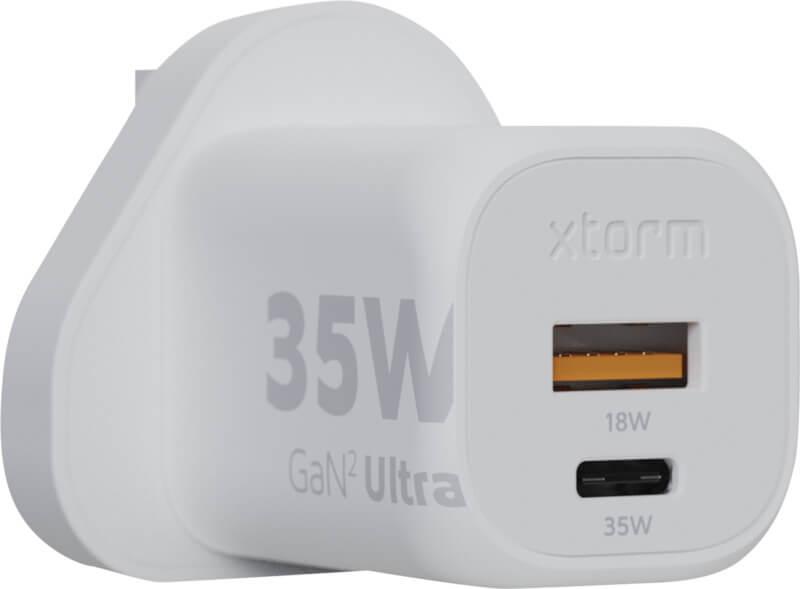 Carregador de parede de 35 W - tomada do Reino Unido "Xtorm XEC035 GaN² Ultra" - Image 5