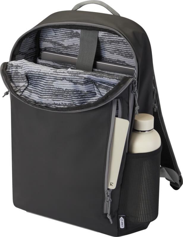 Mochila para portátil de 15" impermeável reciclada com certificação GRS de 21 L "Aqua" - Image 5