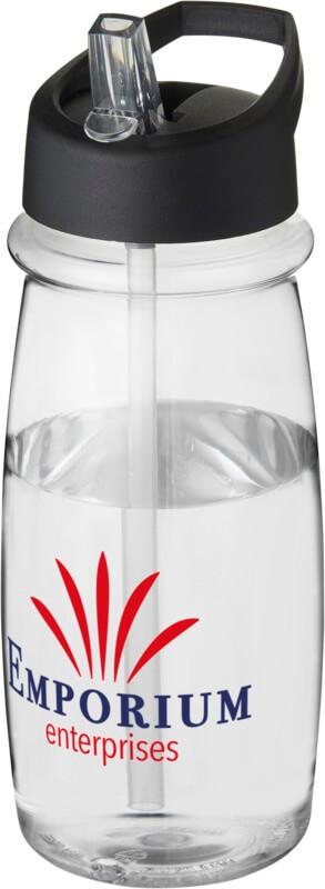 Garrafa desportiva de 600 ml com tampa com bico "H2O Pulse"