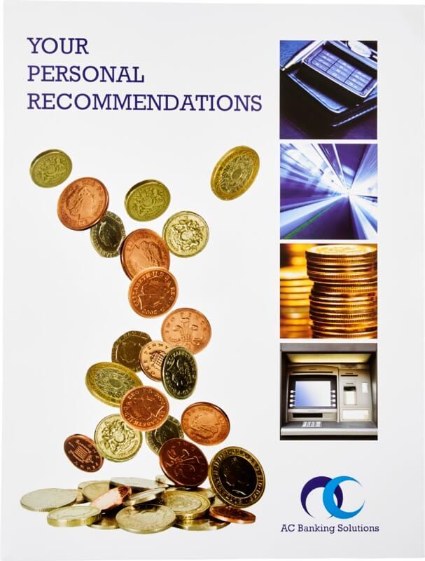 Porta-documentos de cartão A4 Guild