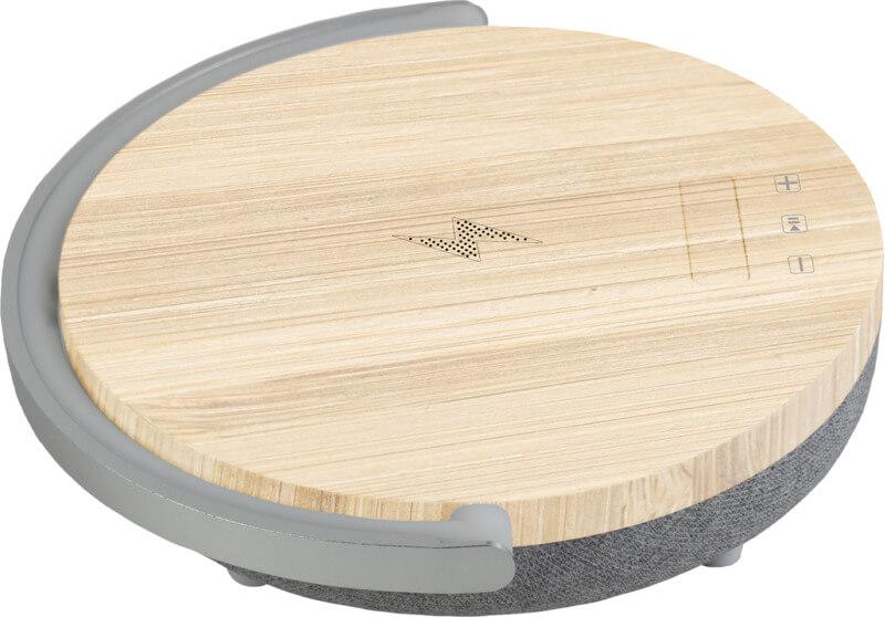 Coluna Bluetooth® 4 em 1 de 10 W com luz LED e base de carregamento sem fio "Prixton" - Image 5