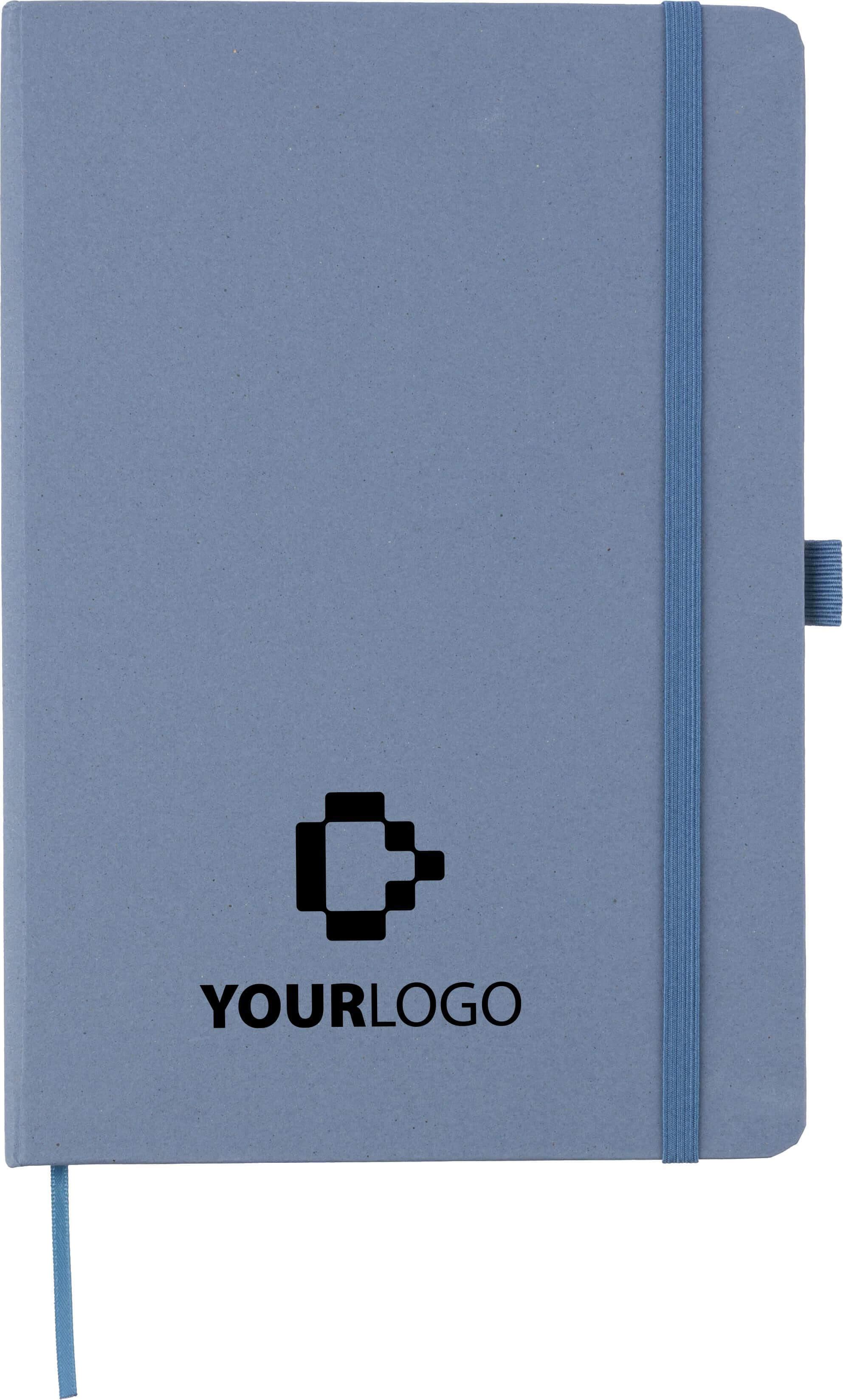 Caderno em cartão e biorresíduos reciclados A5 Gertrud - Image 2