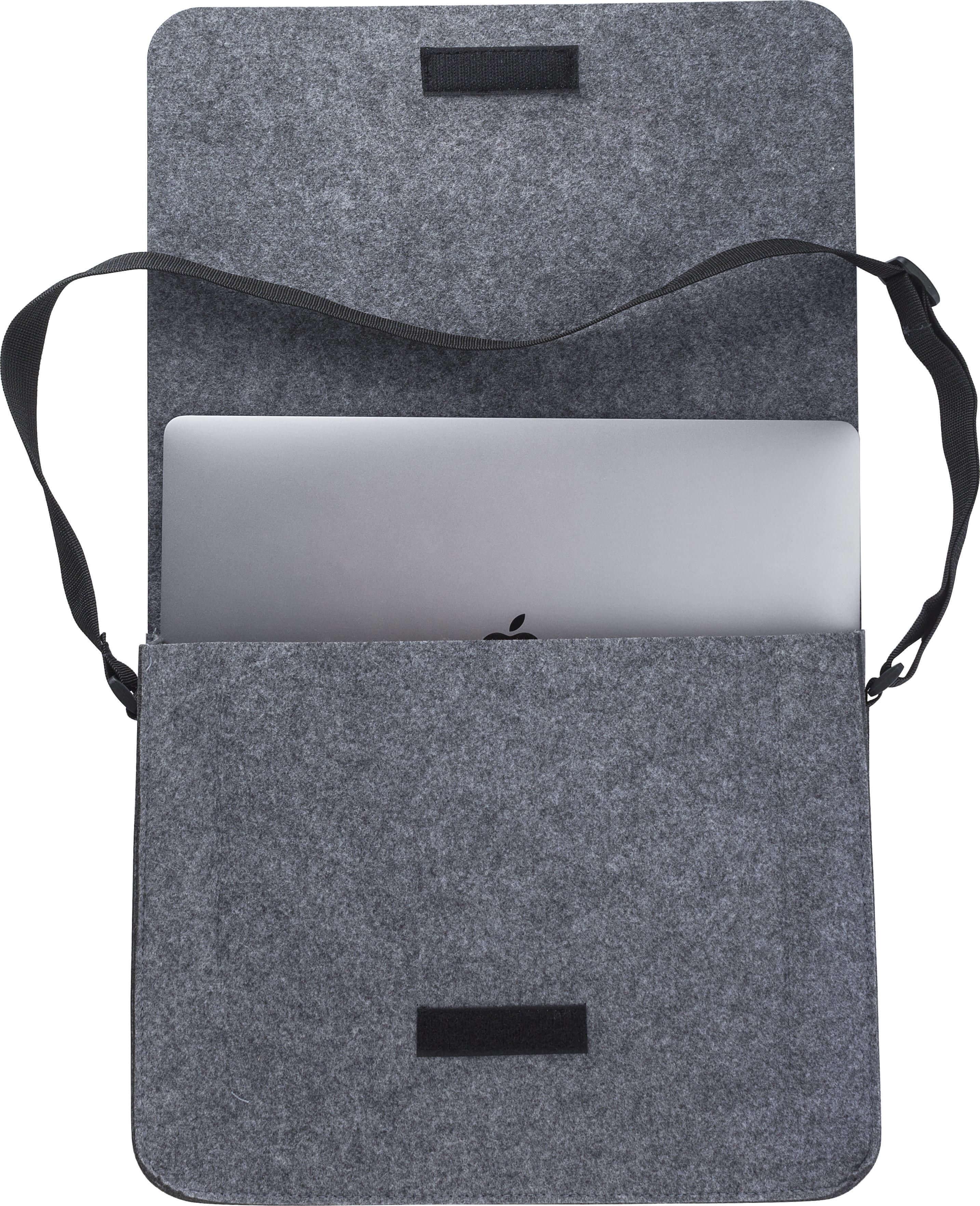 Pasta porta-documentos em feltro rPET Layla