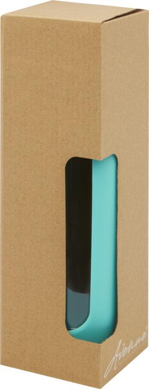 Garrafa de vidro borossilicato de 600 ml com pega de silicone "Tidan" - Image 16