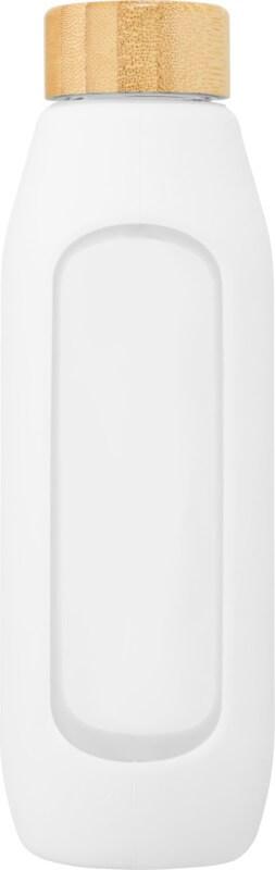 Garrafa de vidro borossilicato de 600 ml com pega de silicone "Tidan" - Image 8