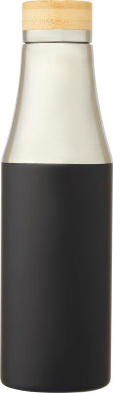Garrafa de 540 ml de cobre isolada a vácuo em aço inoxidável com tampa de bambu "Hulan" - Image 5