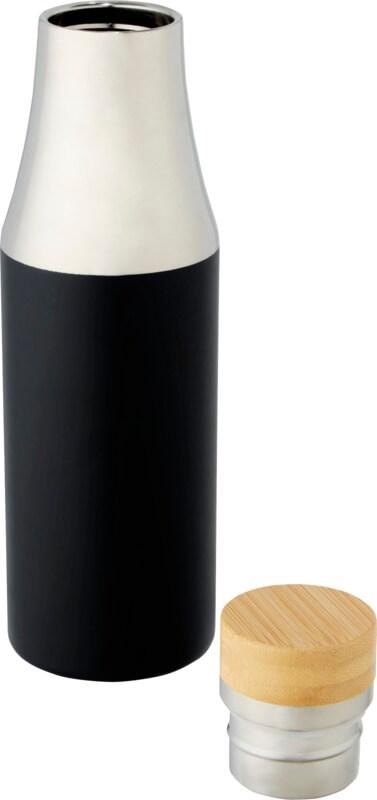 Garrafa de 540 ml de cobre isolada a vácuo em aço inoxidável com tampa de bambu "Hulan" - Image 6