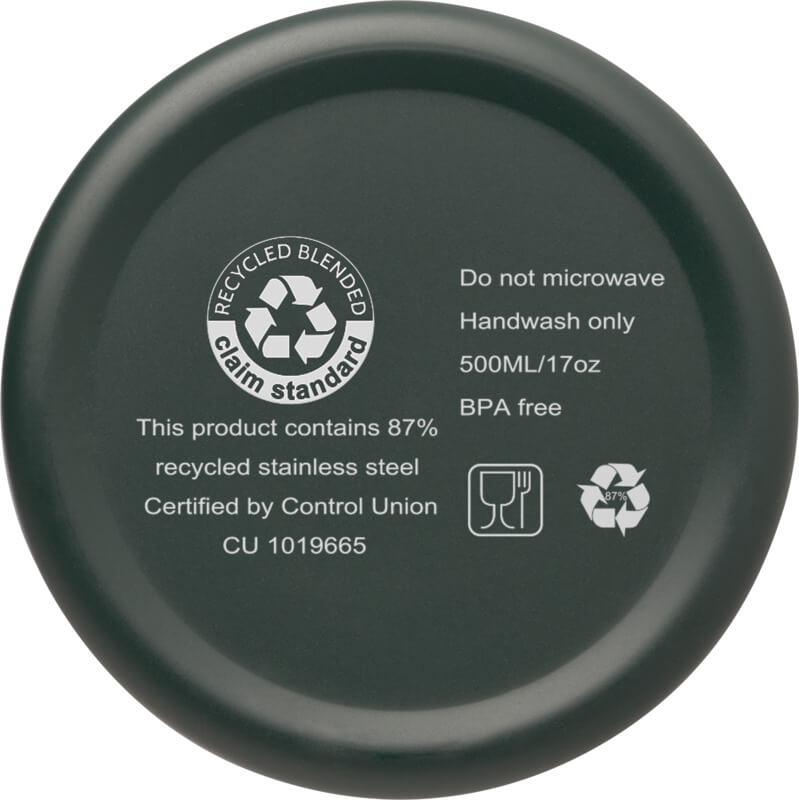 Garrafa com isolamento a vácuo em cobre e aço inoxidável reciclado de 500 ml com certificado RCS "Vasa" - Image 45