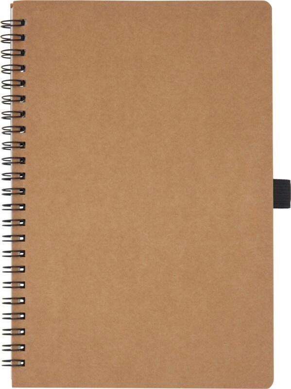 Caderno de argolas A5 em cartão reciclado com papel de pedra "Cobble" - Image 2