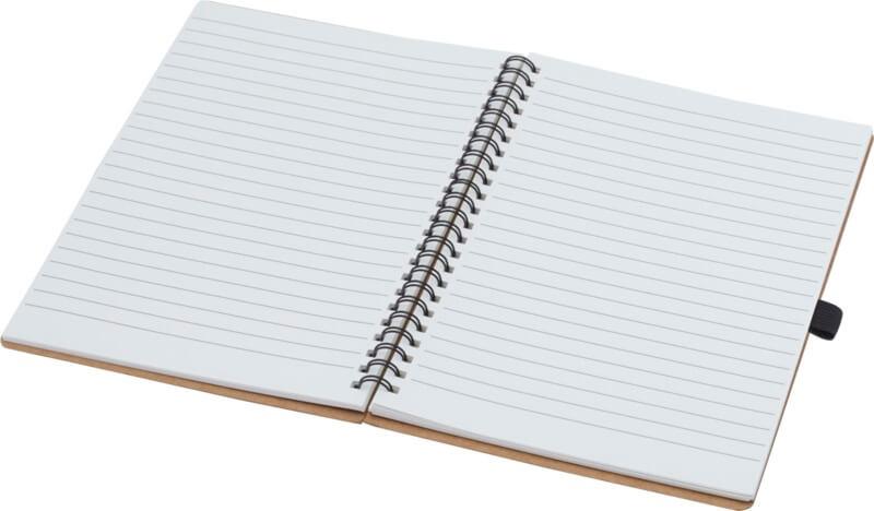 Caderno de argolas A5 em cartão reciclado com papel de pedra "Cobble" - Image 4