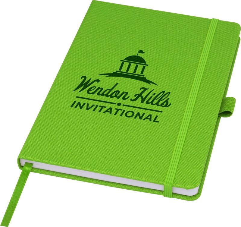 Caderno A5 de papel reciclado com capa RPET "Honua" - Image 15