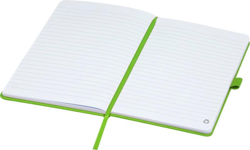 Caderno A5 de papel reciclado com capa RPET "Honua" - Image 19