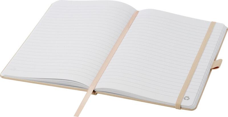 Caderno A5 de papel reciclado com capa RPET "Honua" - Image 45