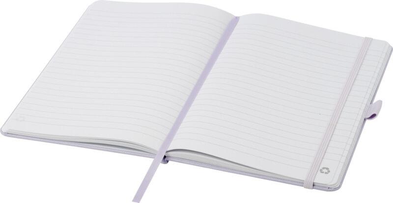 Caderno A5 de papel reciclado com capa RPET "Honua" - Image 51