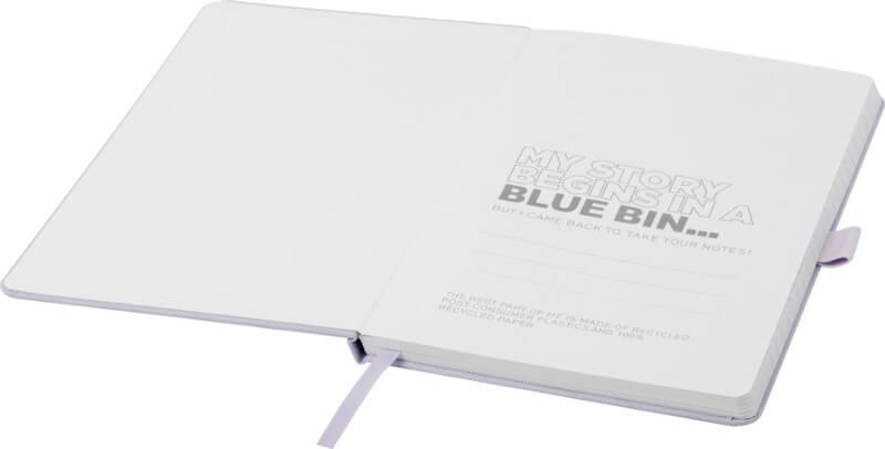 Caderno A5 de papel reciclado com capa RPET "Honua" - Image 52