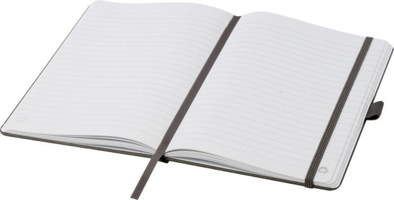 Caderno A5 de papel reciclado com capa RPET "Honua" - Image 57
