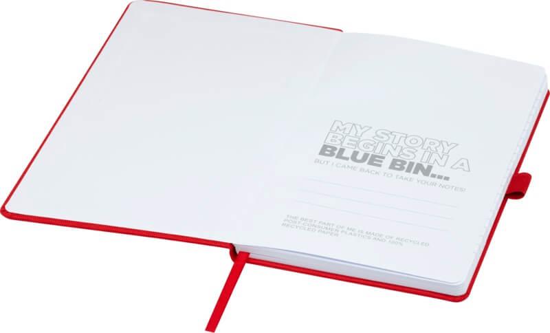 Caderno A5 de papel reciclado com capa RPET "Honua" - Image 6