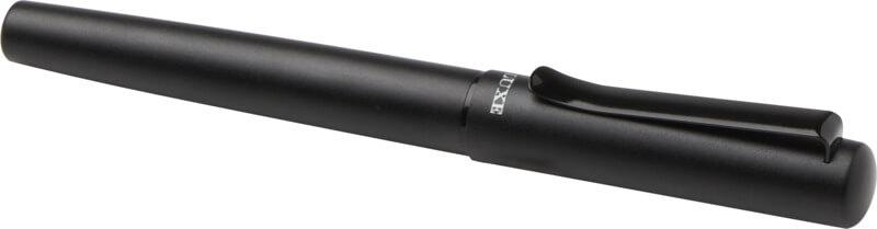 Caneta de aparo em alumínio reciclado "Lucetta" (tinta preta) - Image 5