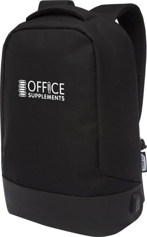 Mochila anti-roubo RPET GRS "Cover" 18L - Image 2