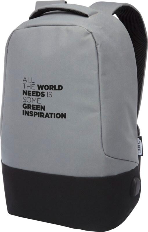 Mochila anti-roubo RPET GRS "Cover" 18L - Image 6
