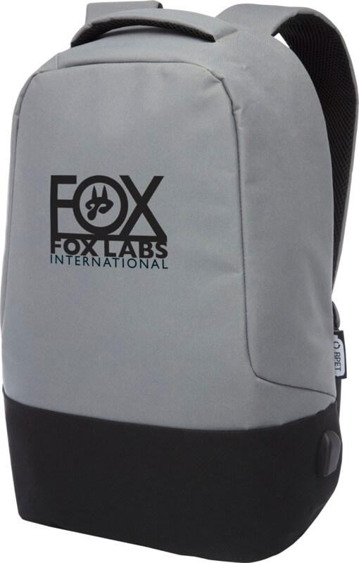 Mochila anti-roubo RPET GRS "Cover" 18L - Image 7