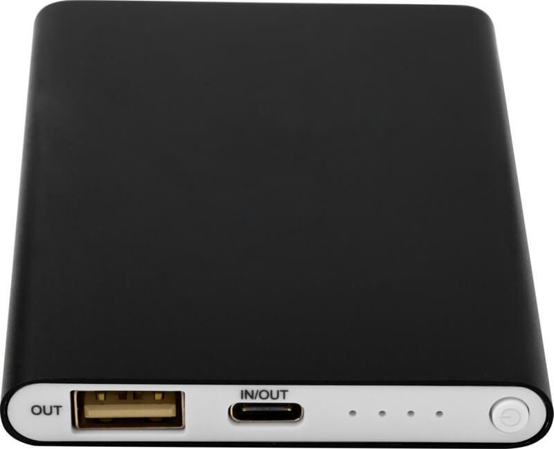 Powerbank de 4000 mAh de alumínio reciclado tipo C "Pep" - Image 5