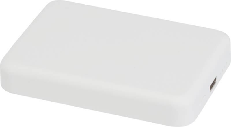 Powerbank magnético sem fios de 5.000 mAh e 15 W com PD de 20 W - feito de plástico reciclado "Acrab" - Image 12