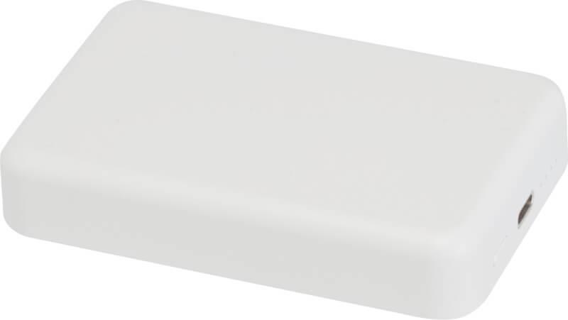 Powerbank magnético sem fios de 10.000 mAh e 15 W com PD de 20 W - feito de plástico reciclado "Acrab" - Image 5