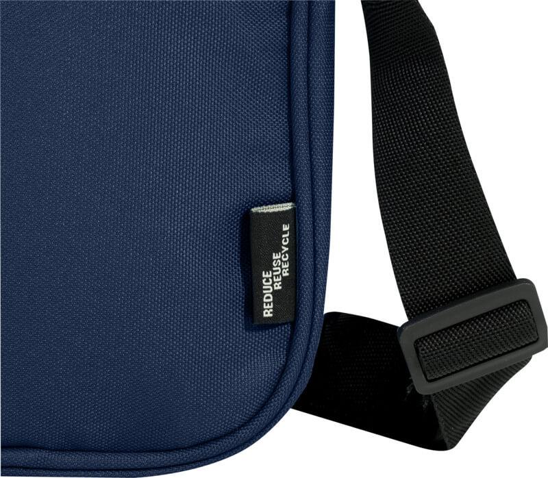 Saco tiracolo reciclado GRS de 2 L "Byron" - Image 15