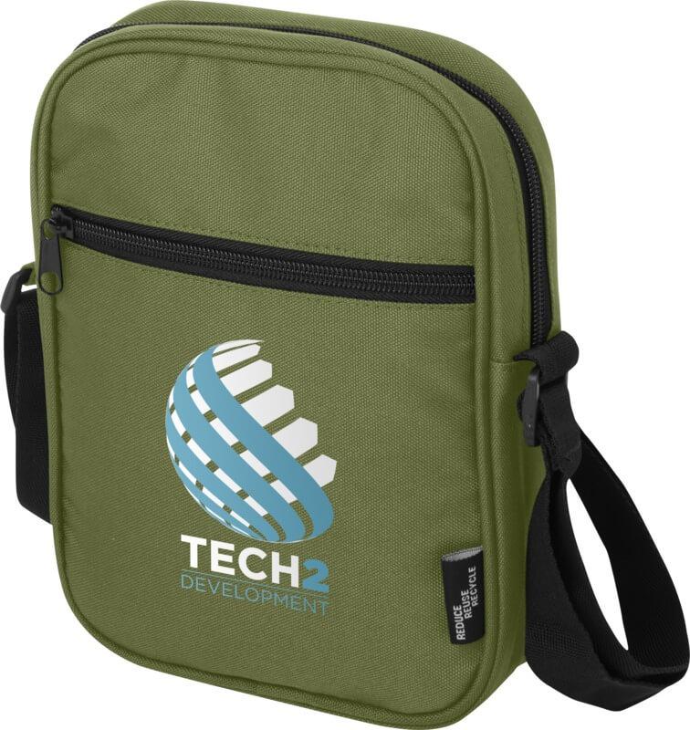 Saco tiracolo reciclado GRS de 2 L "Byron" - Image 22