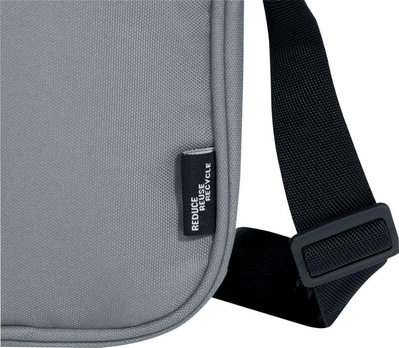Saco tiracolo reciclado GRS de 2 L "Byron" - Image 10