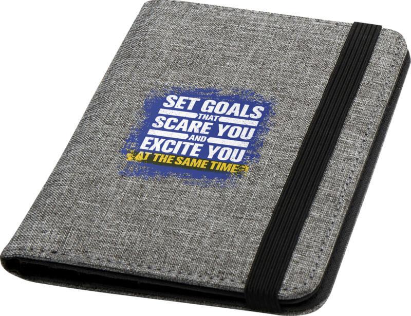 Porta-passaporte RFID RPET GRS "Ross"