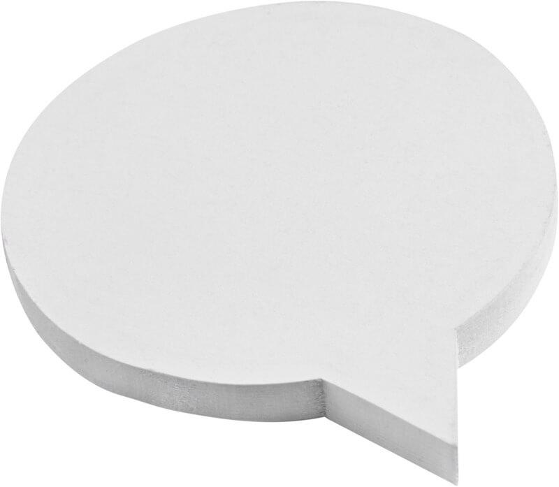 Notas adesivas recicladas em forma de bolha de fala "Sticky-Mate®" - Image 3