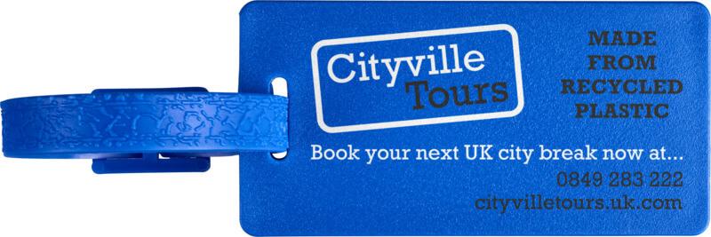 Etiqueta de bagagem com janela reciclada "River" - Image 13