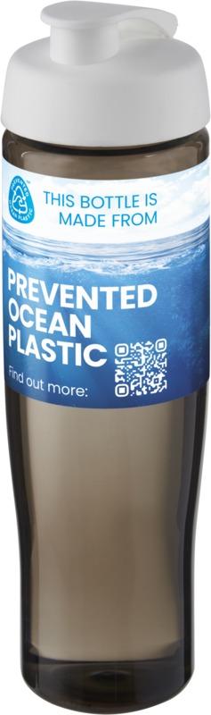 Garrafa desportiva com tampa á prova de fuga de 700 ml H2O Active® "Eco Tempo" - Image 4