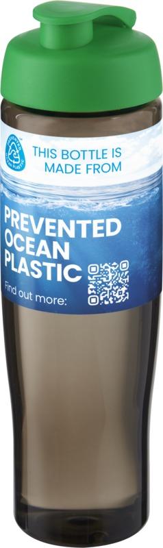 Garrafa desportiva com tampa á prova de fuga de 700 ml H2O Active® "Eco Tempo" - Image 10